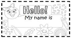 Name Tag With Sindy
