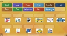 Vehicles - 3. Sınıf İngilizce Oyunlar