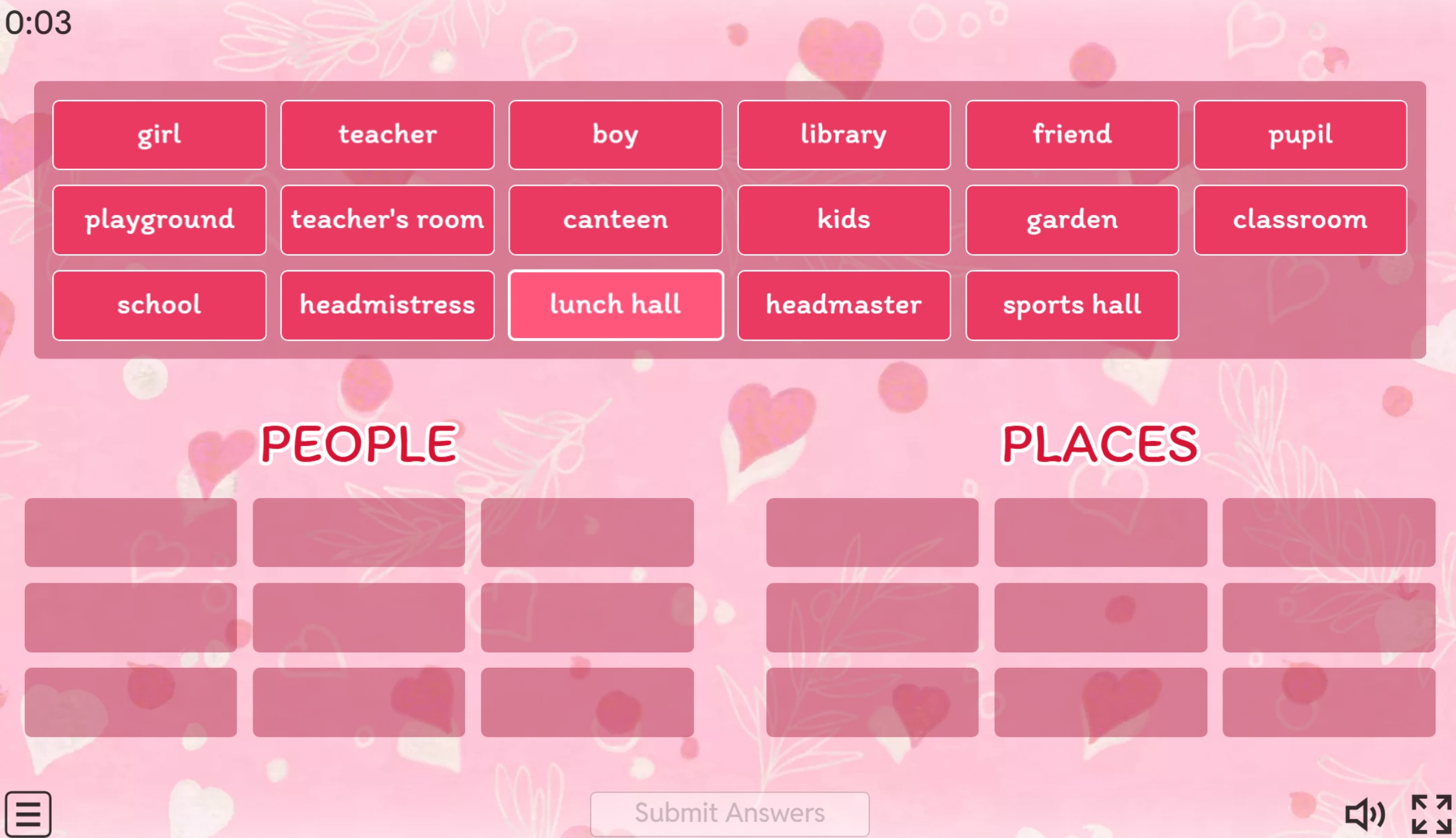 Places vs People
