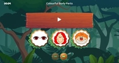 Colourful Body Parts