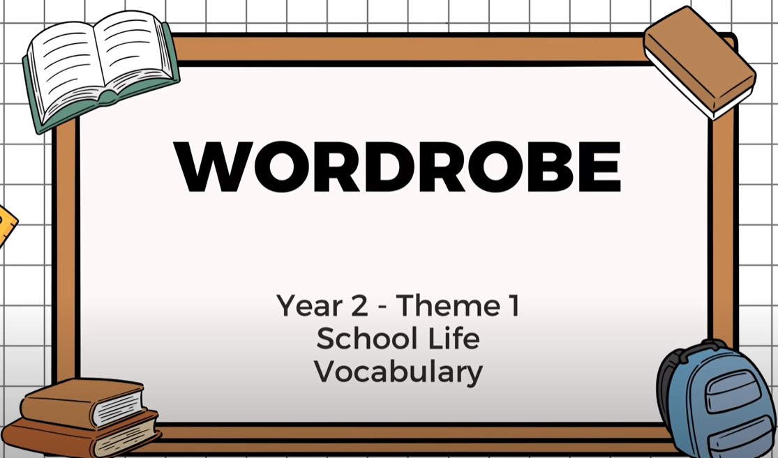 School Life Kelimeleri by Wordrobe