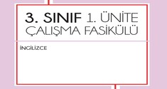 1. Ünite Çalışma Fasikülü Çözüm Videosu