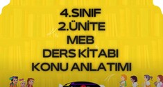 MEB Ders Kitabı Konu Anlatımı