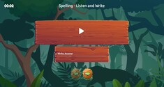 Spelling - Listen and Write