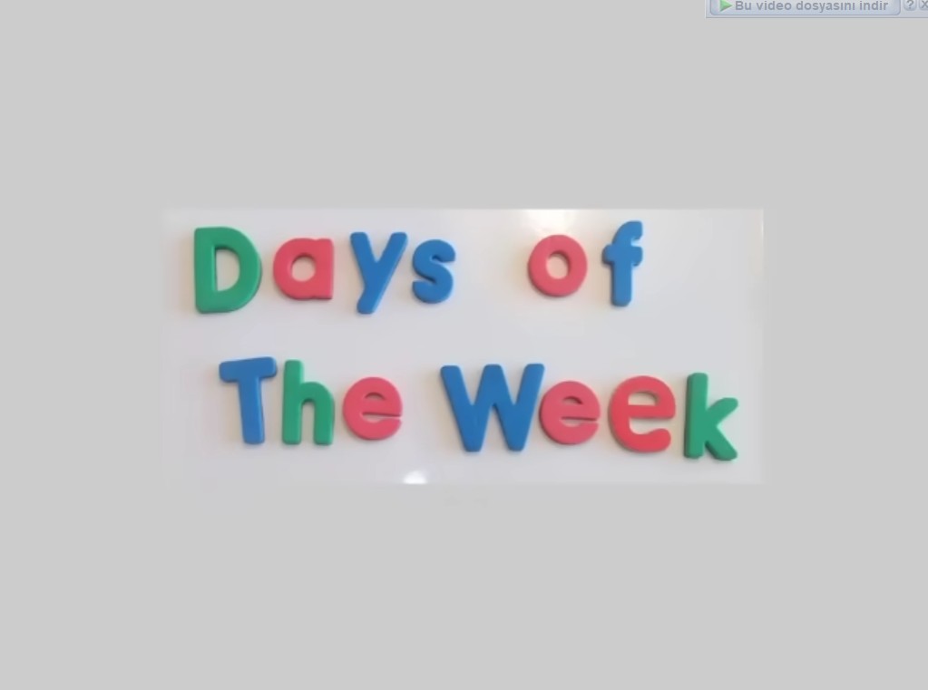 Days of The Week
