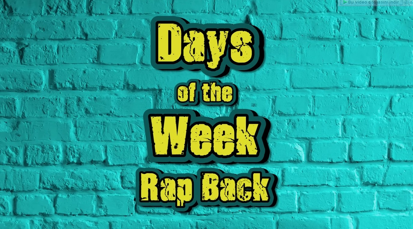 Days of the Week Rap Back