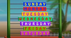 Days Of The Week 3