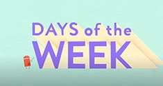 The Days Of The Week 5
