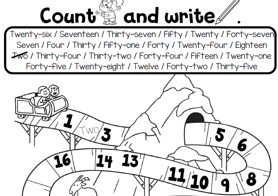 Count and Write
