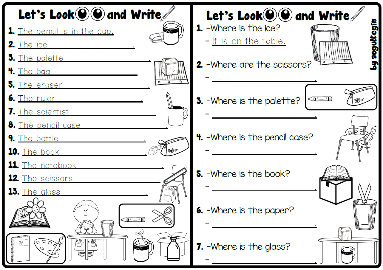 Let's Look and Write