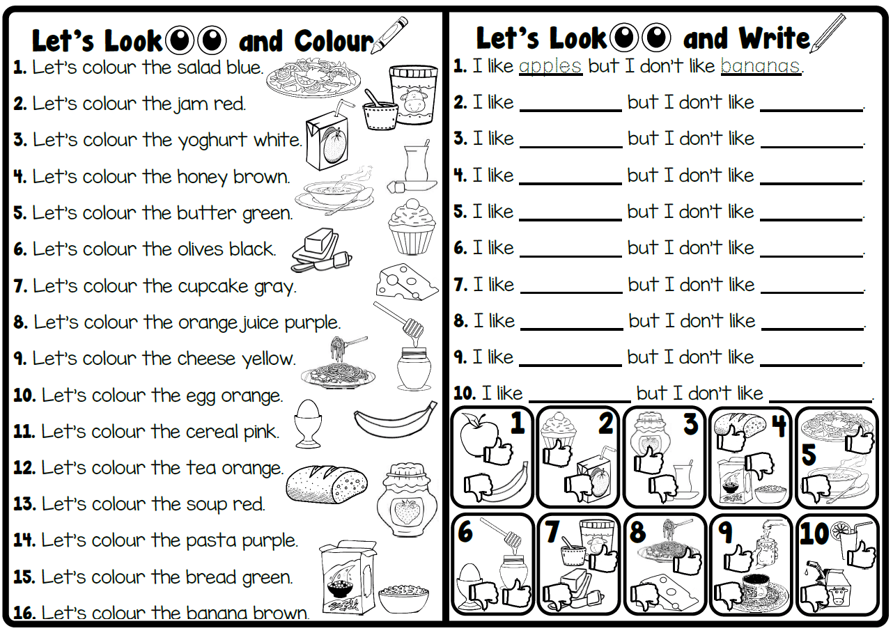 Let's Look and Colour