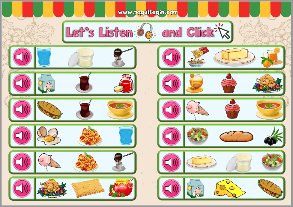 Let's Listen and Click 1