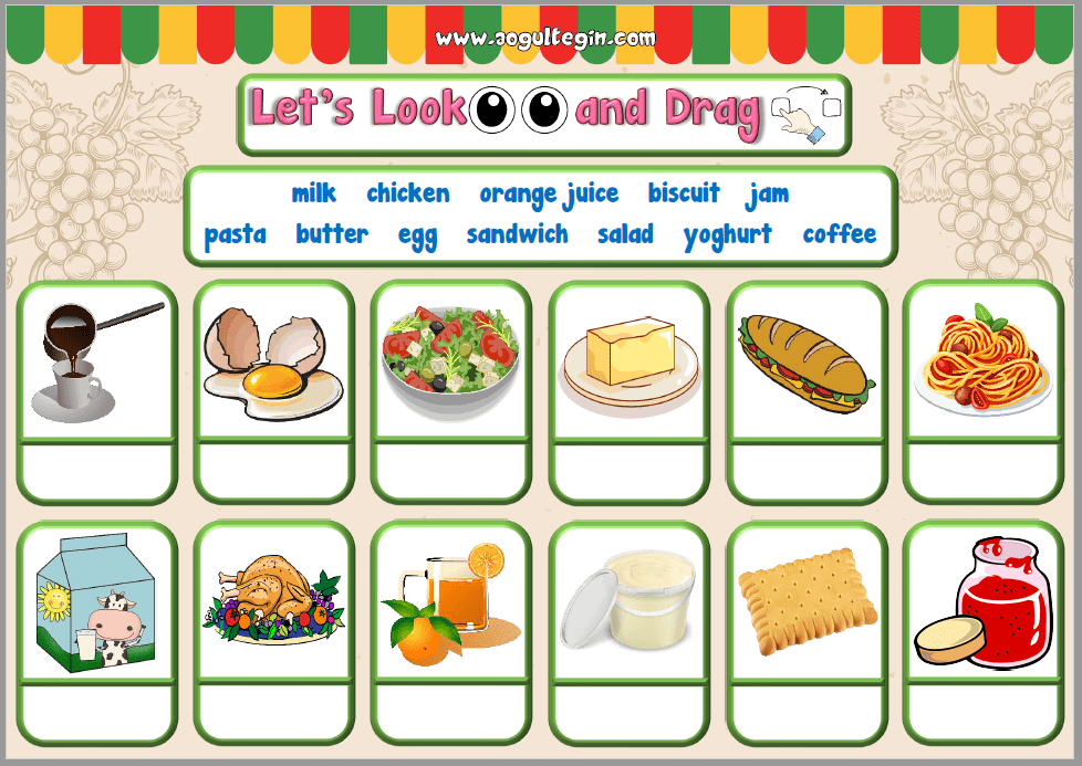 Let's Look and Drag 1