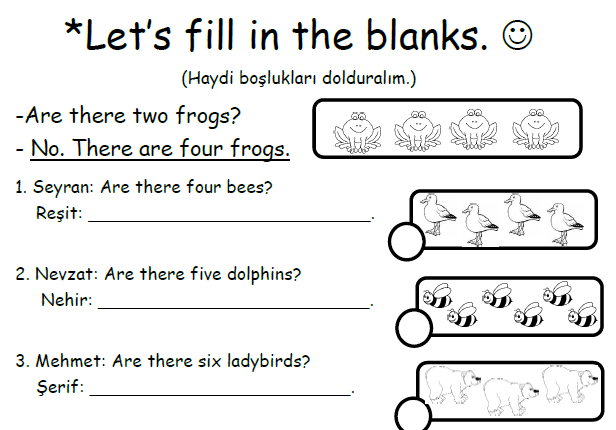 Let's Fill In The Blanks 2
