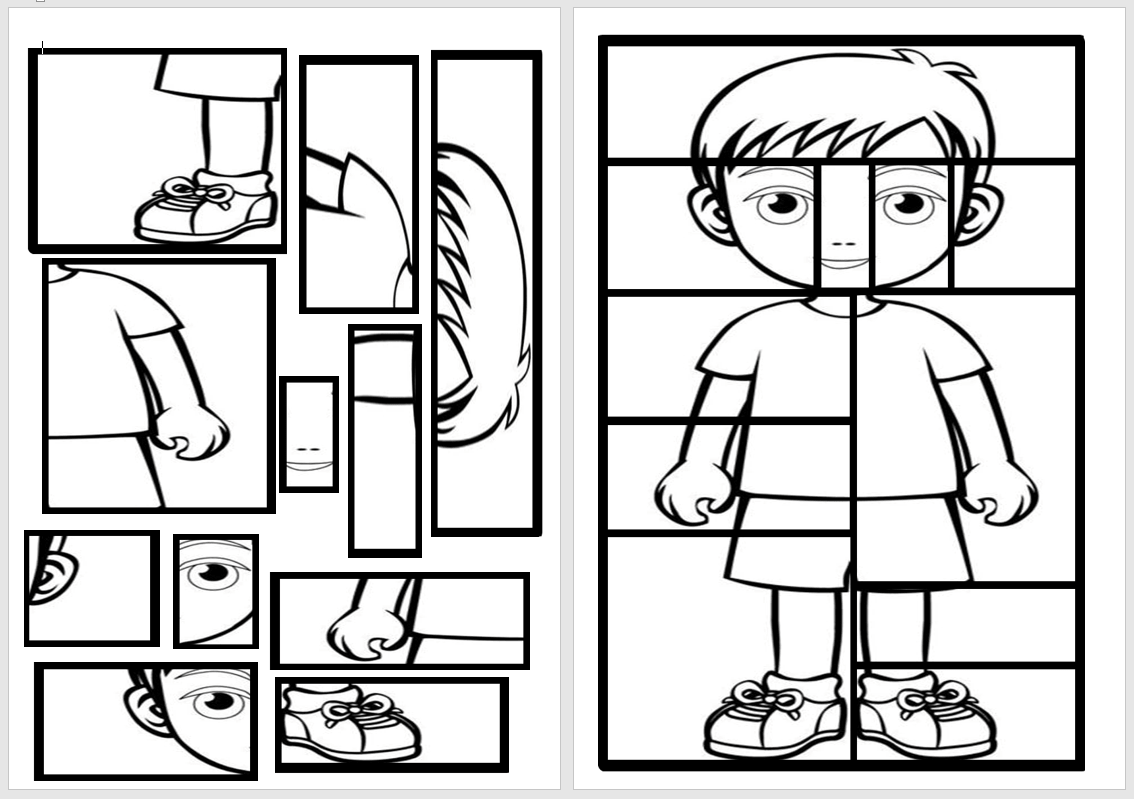 Body Parts - Puzzle