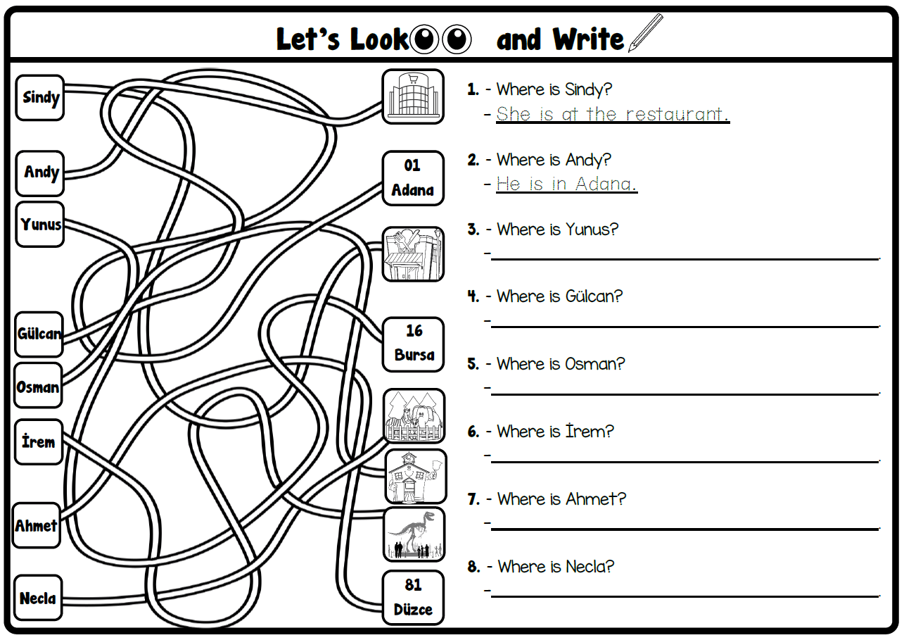 Let's Look and Write 5