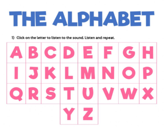 The Alphabet Practice