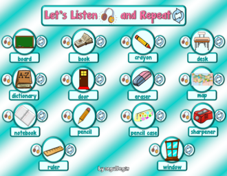 Classroom Objects 2