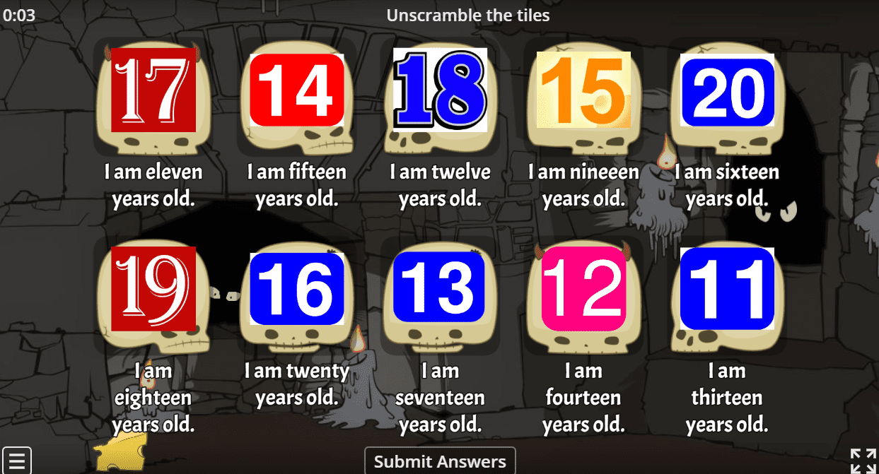 How old are you? (11-20)