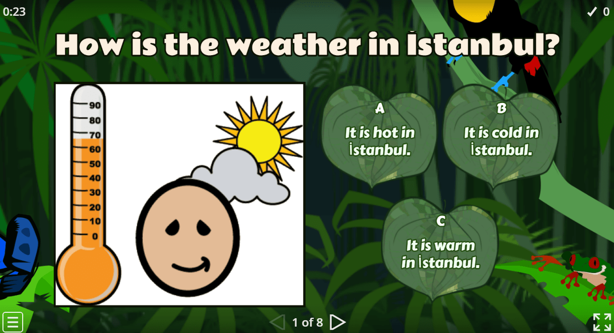 How is the weather?