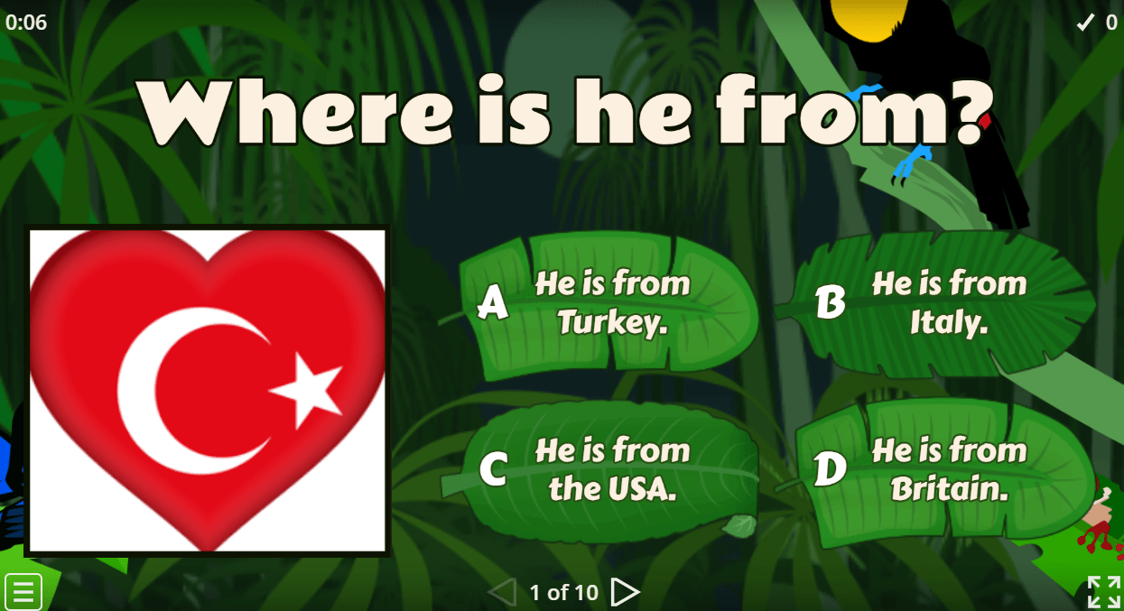 Where is he/she from?