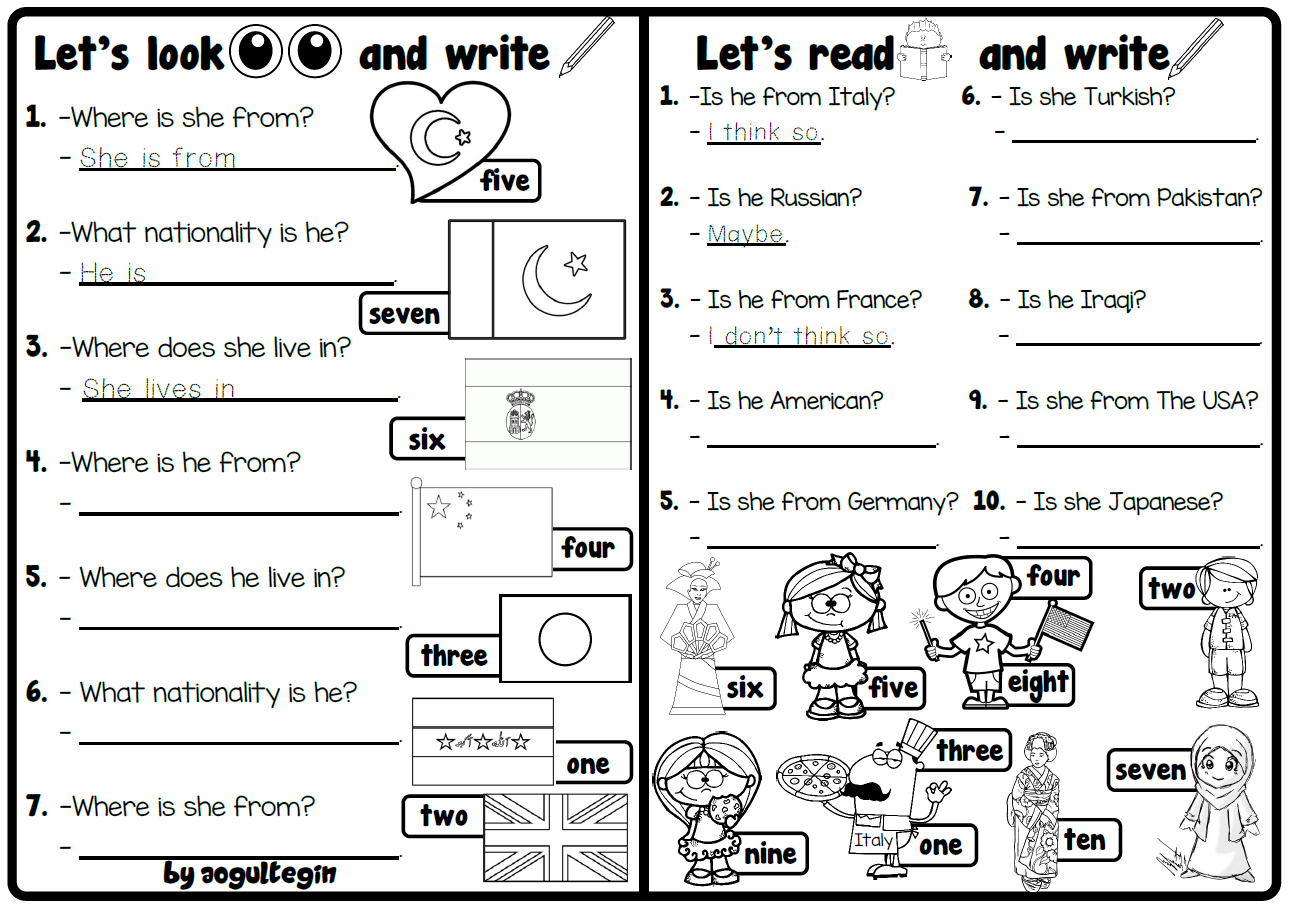 Let's Read and Write