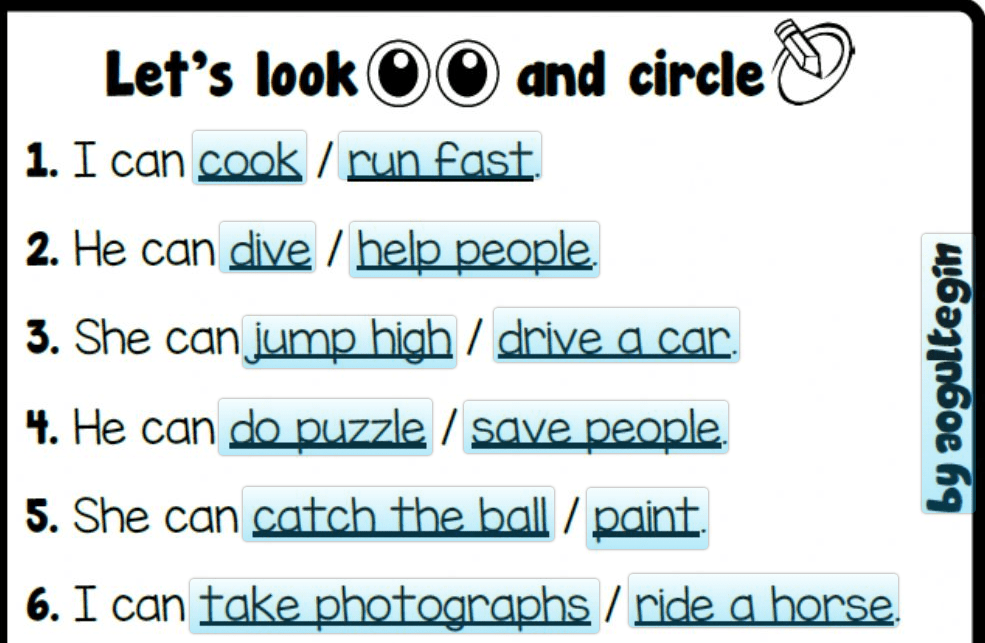 Action Verbs 4