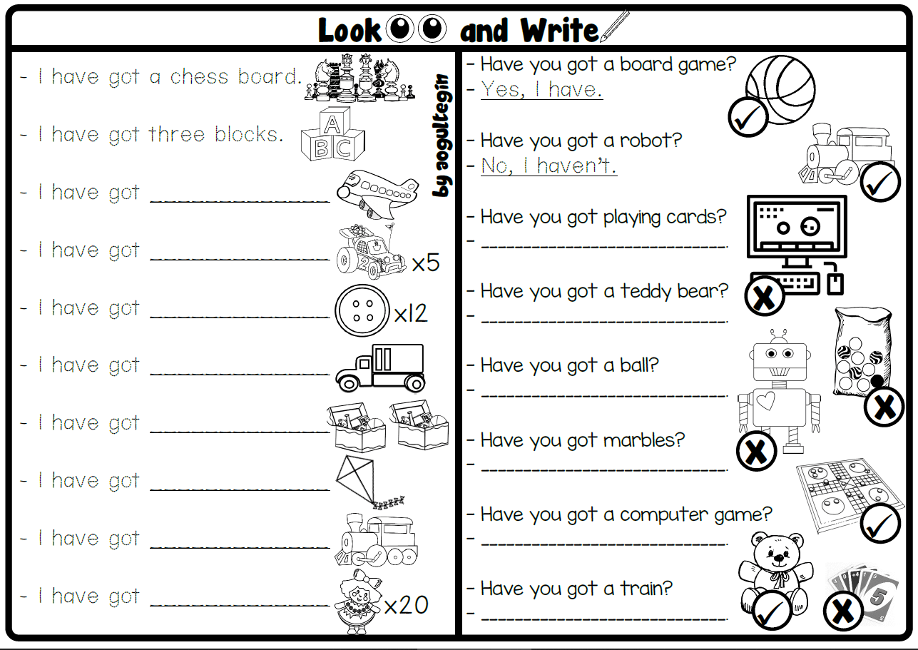 Look and Write 2