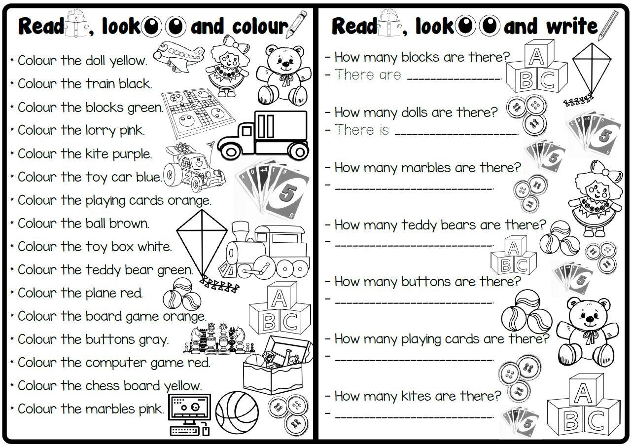 Read, Look and Colour