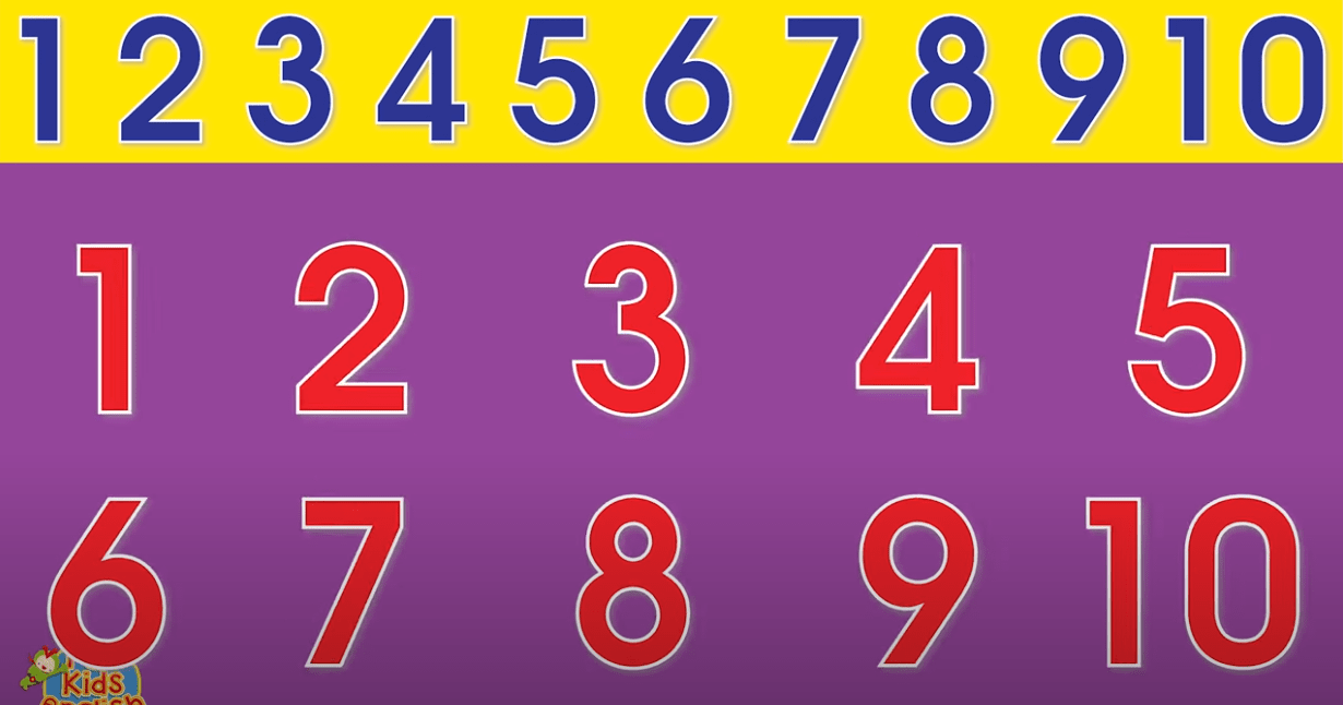 Counting 1-10