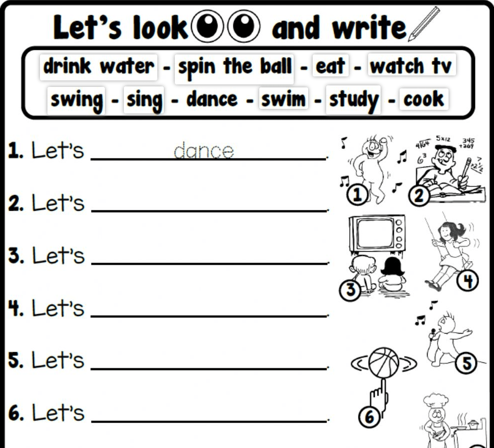 Action Verbs 2