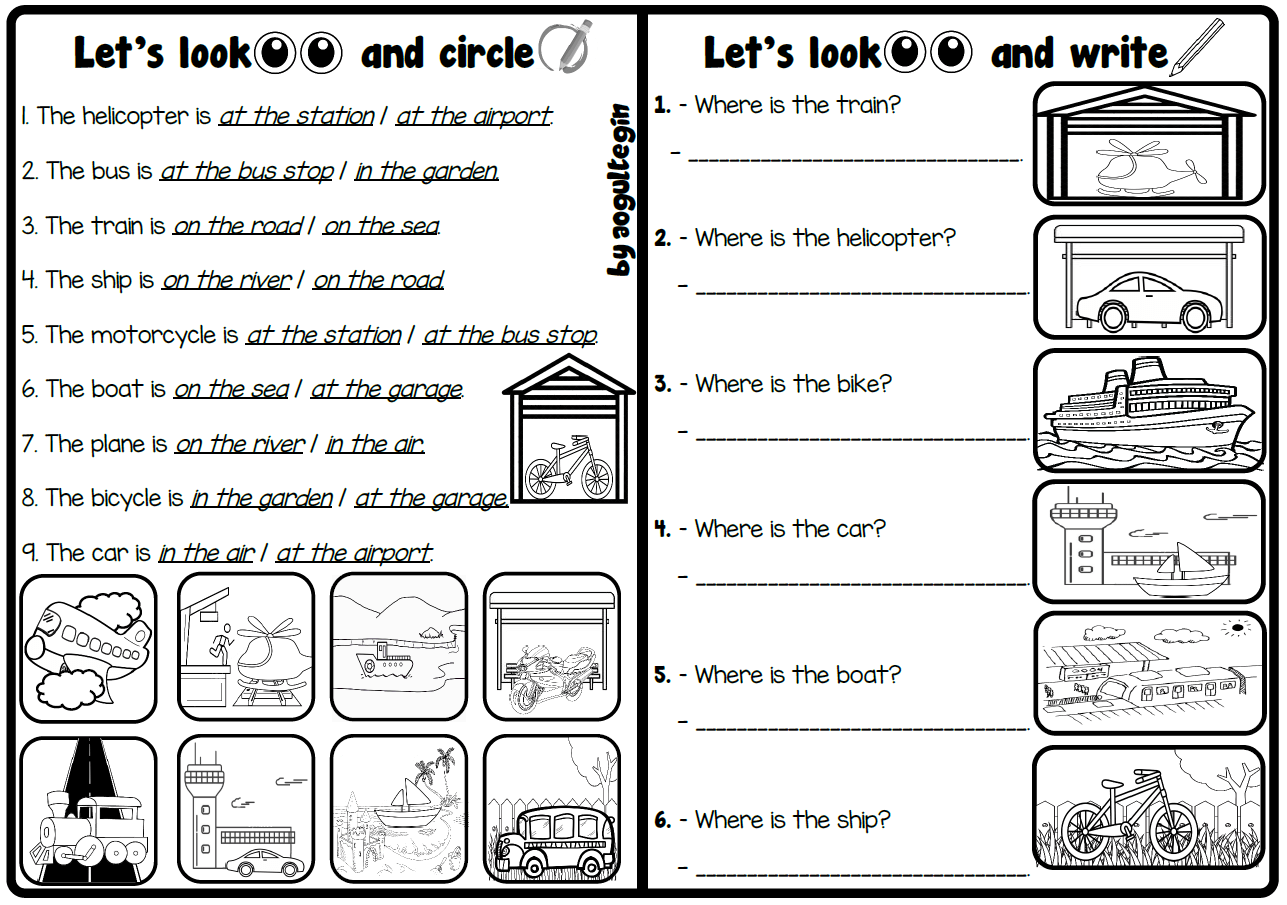 Let's Look and Circle