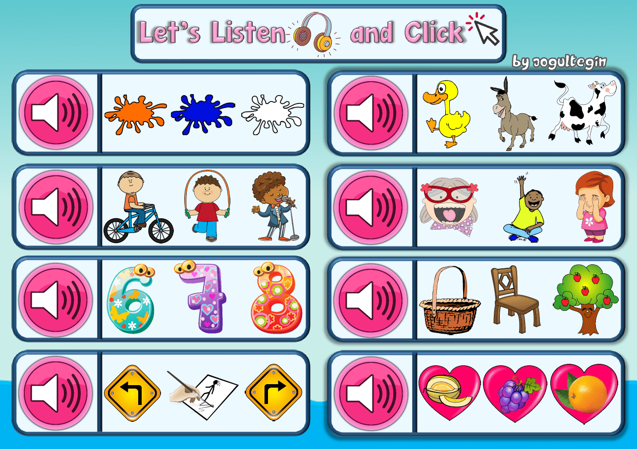 W2 - Let's Listen and Click