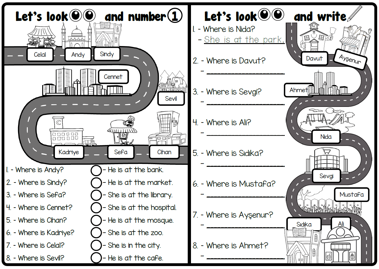 Let's Look and Number