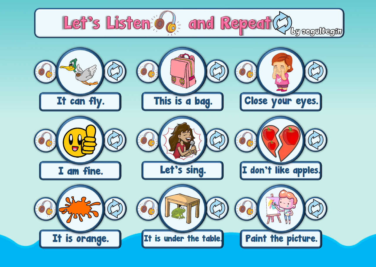 W2 - Let's Listen and Repeat