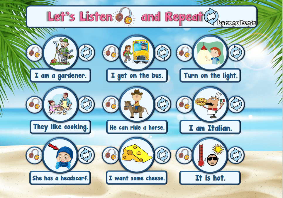 W3 - Let's Listen and Repeat