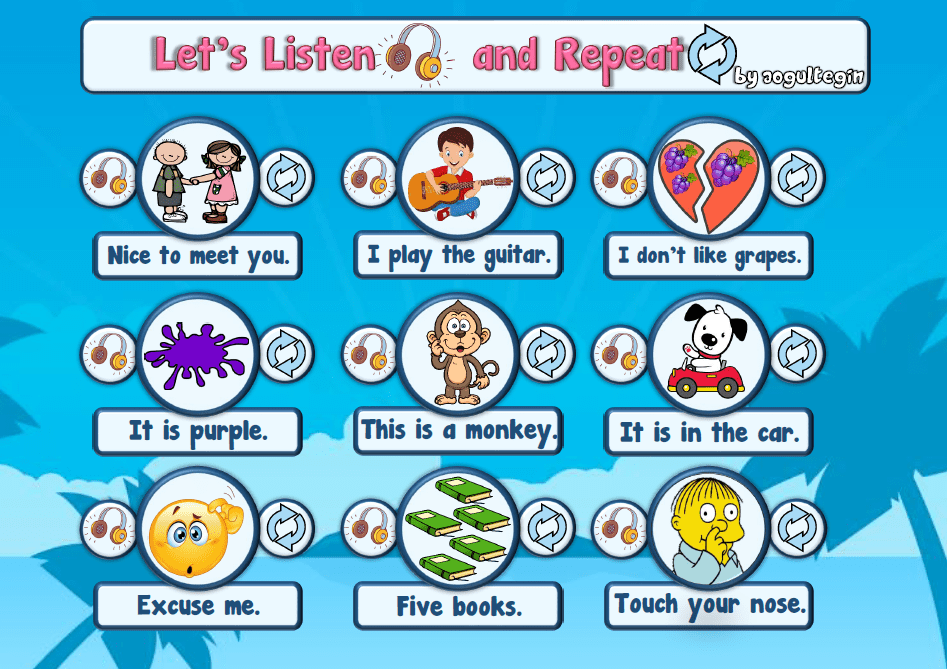 W4 - Let's Listen and Repeat