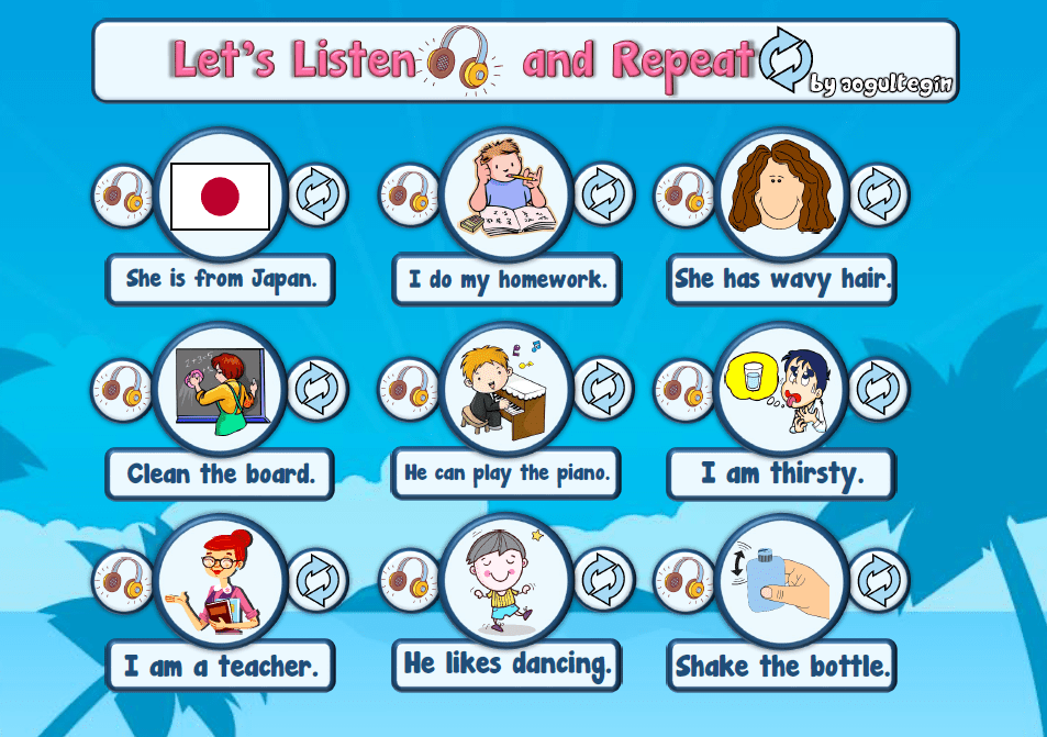 W4 - Listen and Repeat