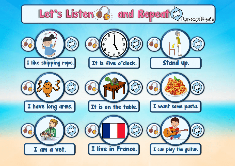 W5 - Let's Listen and Repeat