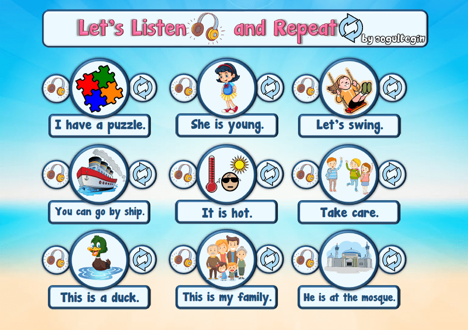 W5 - Let's Listen and Repeat