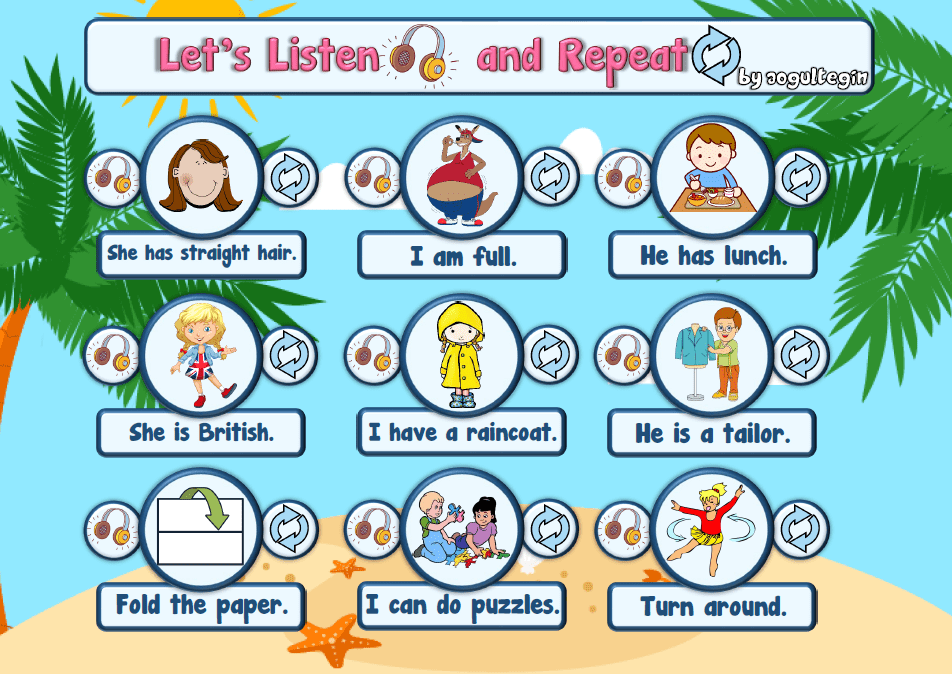 W6 - Let's Listen and Repeat