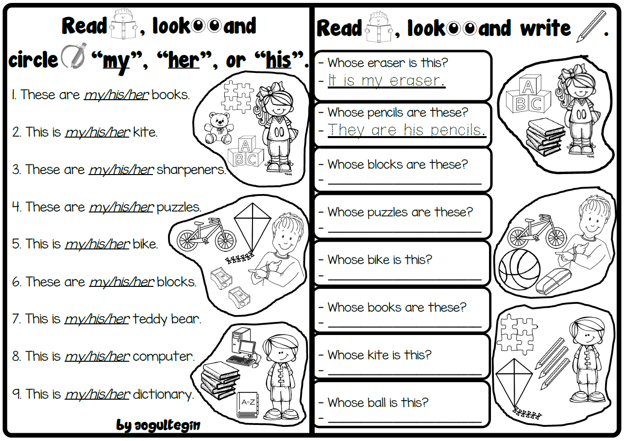 Read, Look and Circle