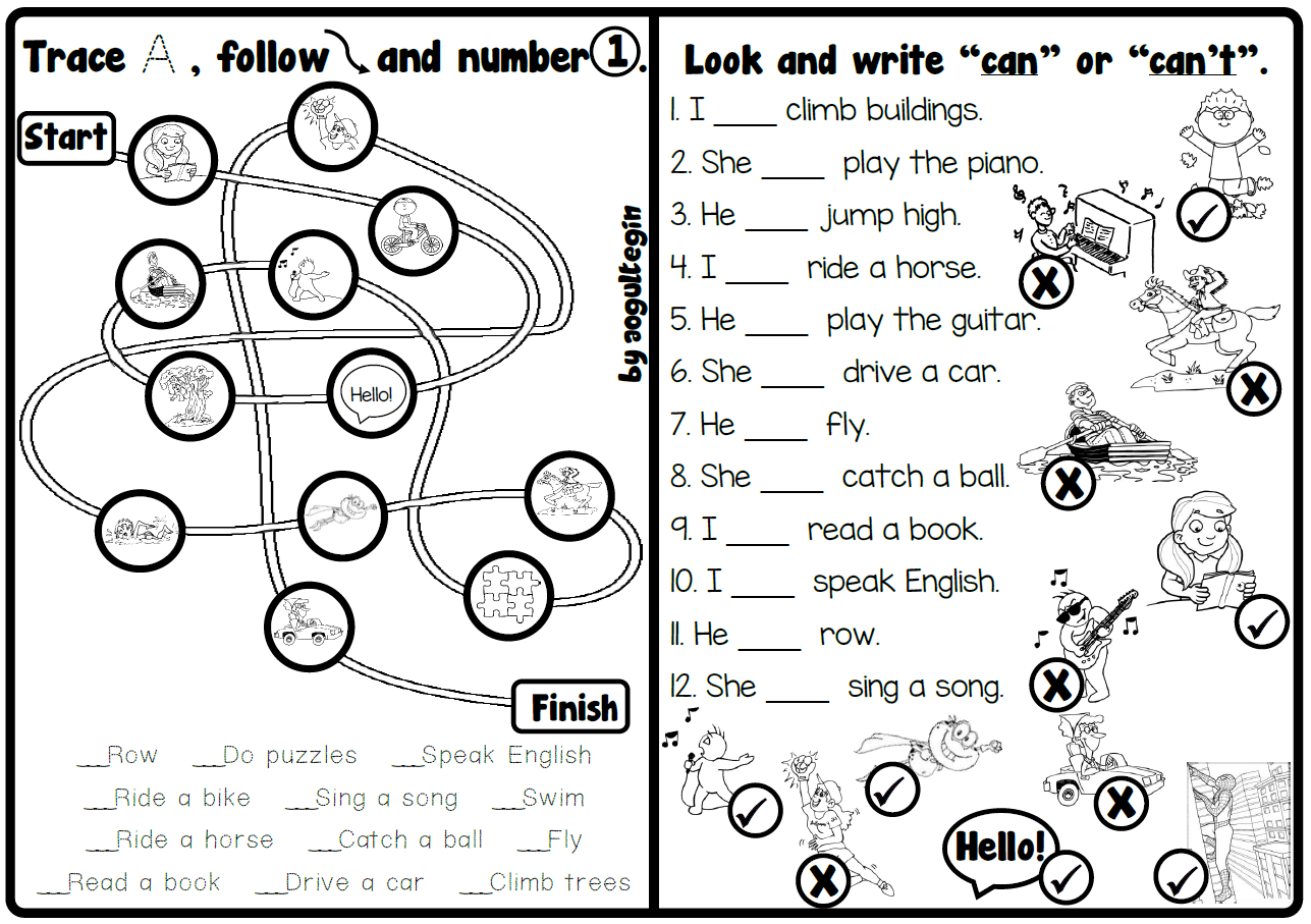 Trace, Follow and Number