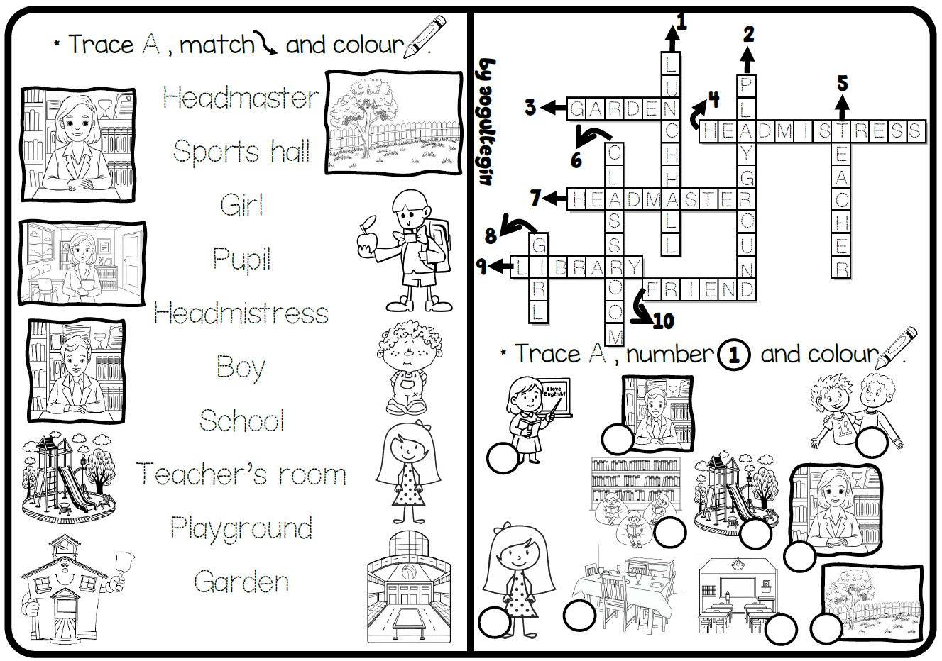 Trace, Match and Colour